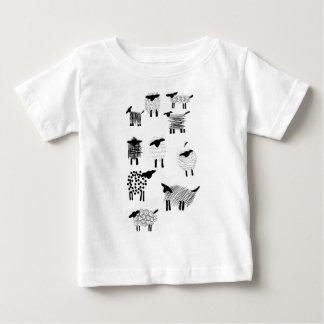 Camiseta Para Bebê Sheep doodles