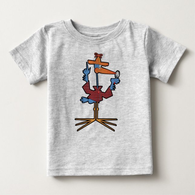Camiseta Para Bebê Sherlock Stork (Frente)
