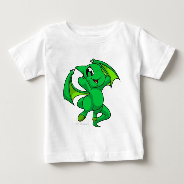 Camiseta Para Bebê Shoyru Green (Frente)