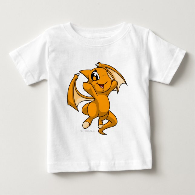 Camiseta Para Bebê Shoyru Orange (Frente)