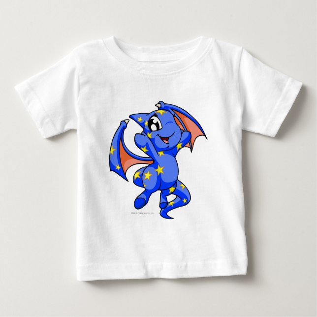 Camiseta Para Bebê Shoyru Starry (Frente)