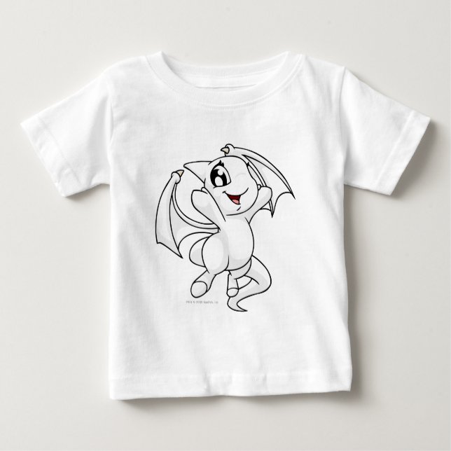 Camiseta Para Bebê Shoyru White (Frente)