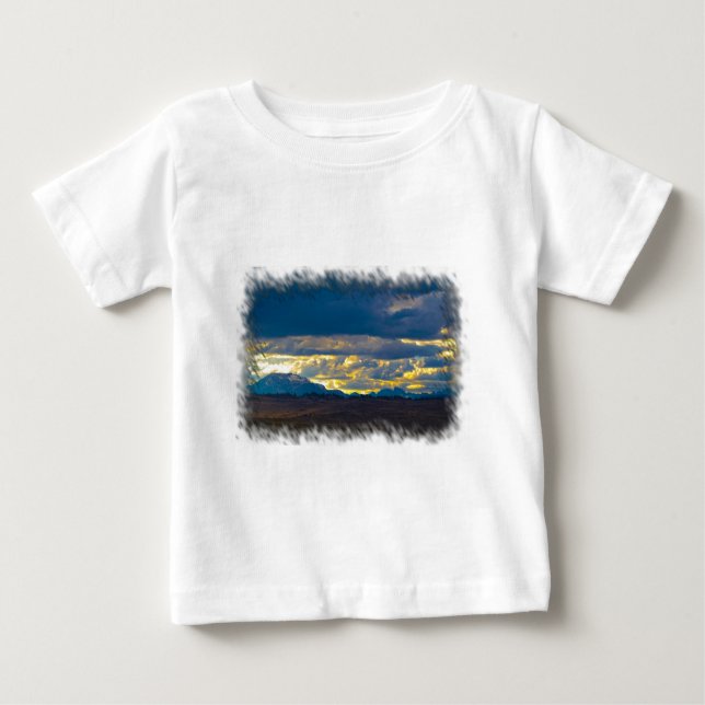 Camiseta Para Bebê Sierra Nevada HDR (Frente)