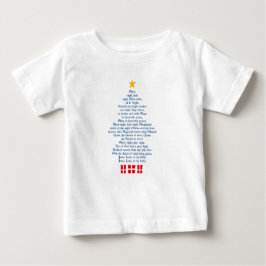 Camiseta Para Bebê Silent Night