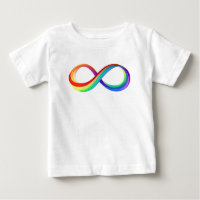 Símbolo de Infinidade Arco-Íris em Camadas