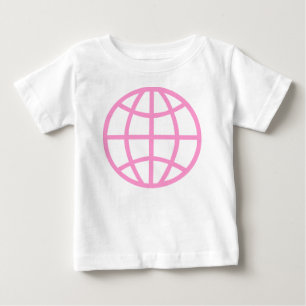 Camiseta Para Bebê Símbolo do Globo
