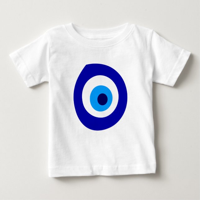 Camiseta Para Bebê símbolo mau (Frente)