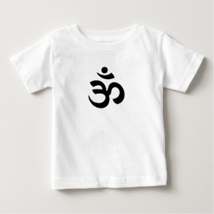 Camiseta Para Bebê Símbolo Om Yoga Toddler T-Shirt