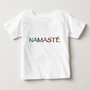 Camiseta Para Bebê Simplesmente Namaste