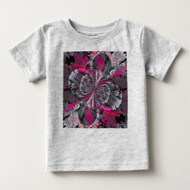 Camiseta Para Bebê Sinais mistos Baby T-Shirt (Frente)