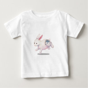 Camiseta Para Bebê Sinal de Astrologia Cuta do Coelho Zodíaco Chinês
