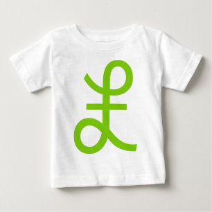 Camiseta Para Bebê Sinal de libra