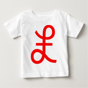 Camiseta Para Bebê Sinal de libra
