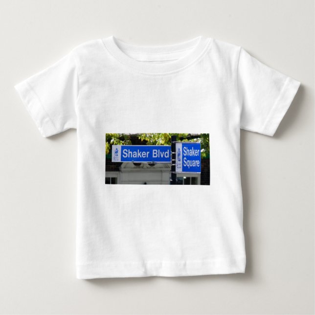 Camiseta Para Bebê Sinal do Quadrado do Shaker (Frente)