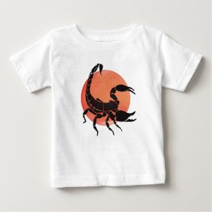 Camiseta Para Bebê Sinal Scorpio Zodiac