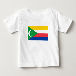 Camiseta Para Bebê Sinalizador Comores