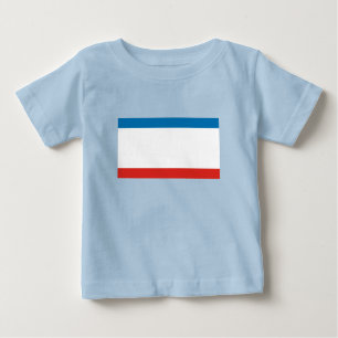 Camiseta Para Bebê Sinalizador Crimea