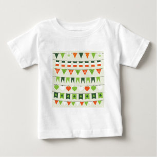 Camiseta Para Bebê sinalizador de Dia de São Patrício