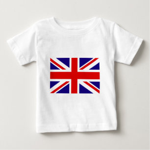 Camiseta Para Bebê Sinalizador do Reino Unido