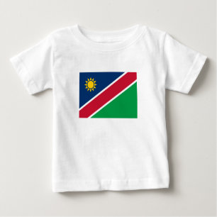 Camiseta Para Bebê Sinalizador Namíbia