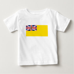 Camiseta Para Bebê Sinalizador Niue