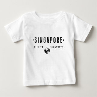 Camiseta Para Bebê Singapore