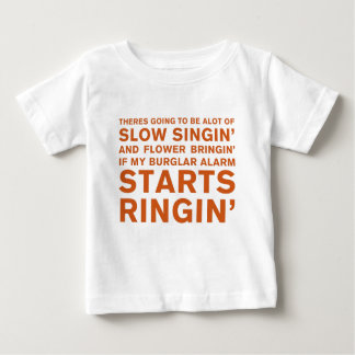 Camiseta Para Bebê Singin lento