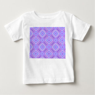 Camiseta Para Bebê Sistema de correção de verificação de losango - az