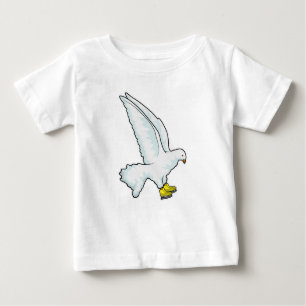 Camiseta Para Bebê Skates de gelo com gelo