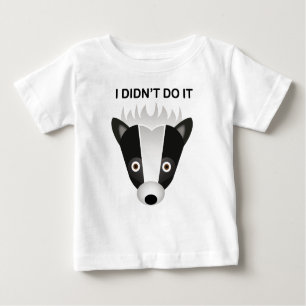 Camiseta Para Bebê Skunk - Baby Fine Jersey T-Shirt
