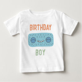 Camiseta Para Bebê Slumberkins Hammerhead Birthday Boy