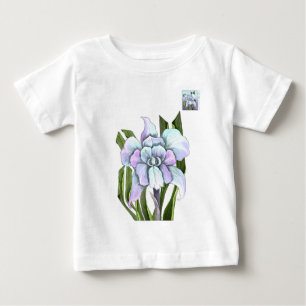 Camiseta Para Bebê Smeraldo Flower