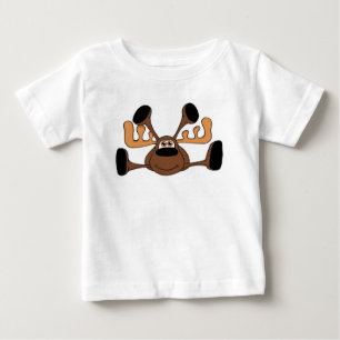 Camiseta Para Bebê Smooshy os alces do vôo
