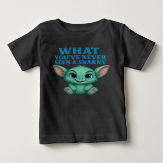 Camiseta Para Bebê Snarny Friend™ - Nunca Vi Um Como Esta Edição