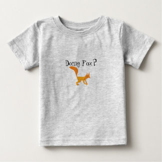 Camiseta Para Bebê Sneaky Fox Toddler