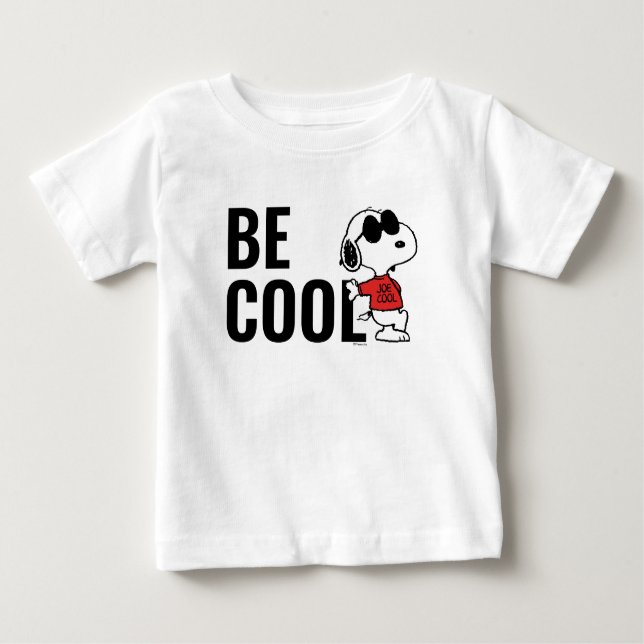 Camiseta Para Bebê Snoopy "Joe Legal" em pé (Frente)
