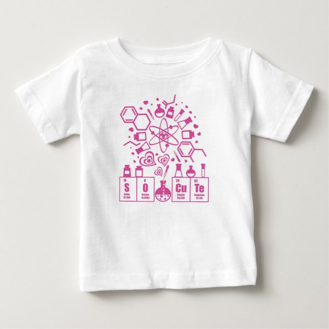 Camiseta Para Bebê SO_CuTe (Frente)