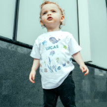 sob o mar é um chá de fraldas-menino