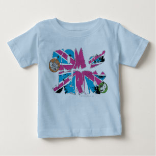 Camiseta Para Bebê Sobrecarga de Tom e Jerry UK