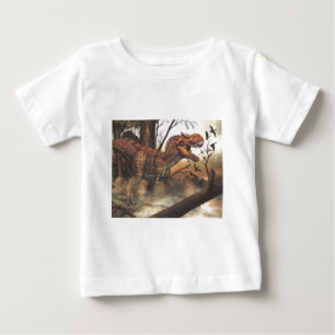 Camiseta Para Bebê Sobrevivência para o Design Dinsmore mais apto