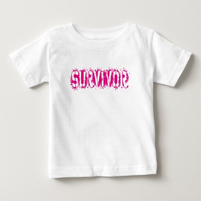 CAMISETA PARA BEBÊ SOBREVIVENTE (Frente)
