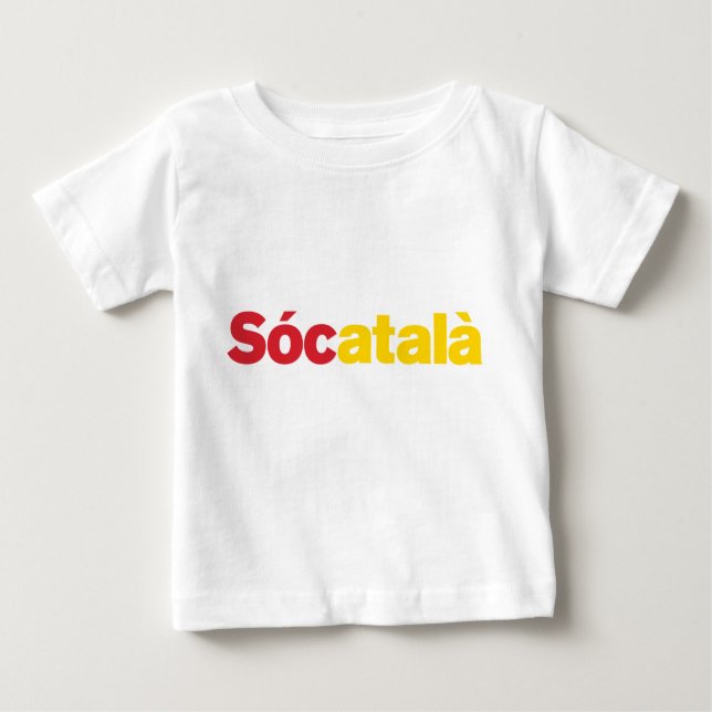 Camiseta Para Bebê Sócatalà Baby (Frente)