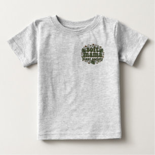Camiseta Para Bebê Sociedade Mãe Planta Macia