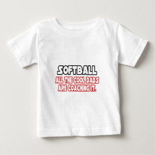 Camiseta Para Bebê Softball ...Pais Legal