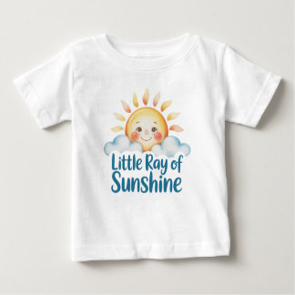 Camiseta Para Bebê Sol de verão, bebê