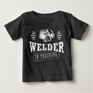 Camiseta Para Bebê Soldadura Na Formação