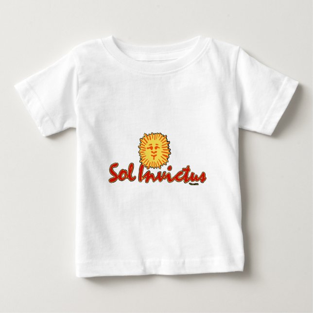 Camiseta Para Bebê Solenóide Invictus (Frente)