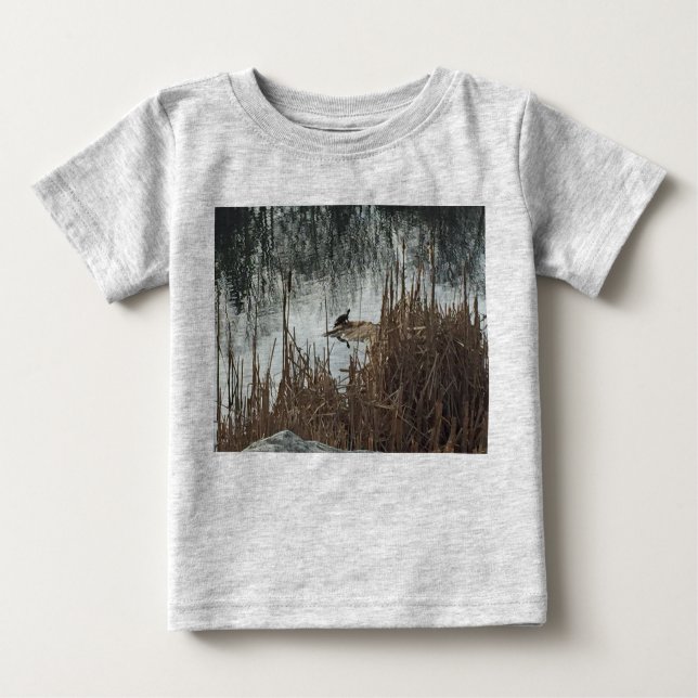 Camiseta Para Bebê Solstício de inverno (Frente)