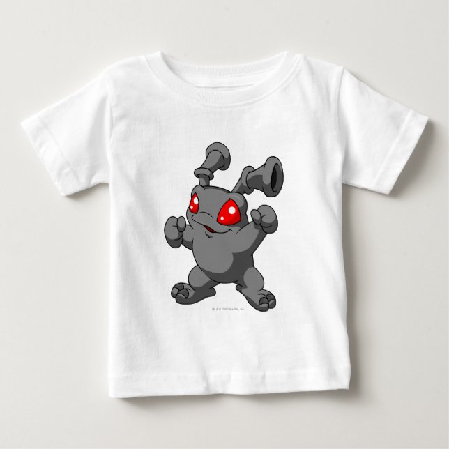 Camiseta Para Bebê Sombra de Grundo (Frente)