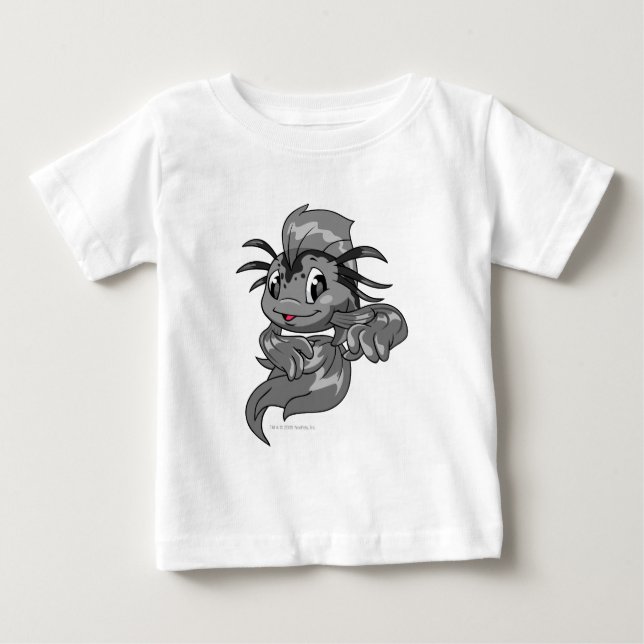 Camiseta Para Bebê Sombra de Koi (Frente)